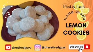 Lemon Cookies / lemon Coolers