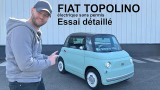 Fiat Topolino : ESSAI de la plus sexy des "sans permis".