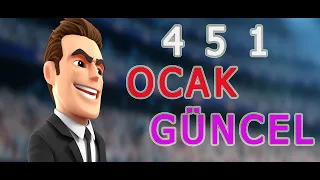 Osm Taktik 2022 451 Ocak Güncel Taktik Online Soccer Manager New Tactic