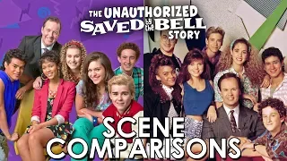 The Unauthorized Saved by the Bell Story (2014) and Saved by the Bell (1989) - scene comparisons