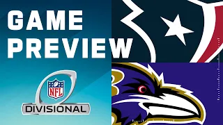 Houston Texans vs Baltimore Ravens | 2023 Divisional Round Game Preview