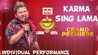 Karma Sing Lama From “Kavre” Grand Premiere || Comedy Champion S3 || Individual Performance