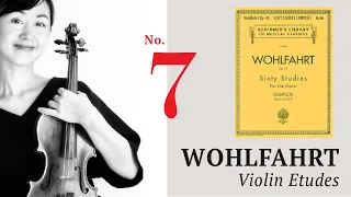 Wohlfahrt Violin Etude No 7, Ning Wu, Allegro Academy of Music, Australia