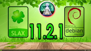 SLAX 11.2.1 Lekki Linux uruchamiany z pendrive lub RAM z modułową budową systemu. Baza to Debian 11