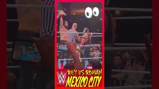 #shorts Roman Reigns vs Rey Mysterio WWE Mexico City Live Event July 2023