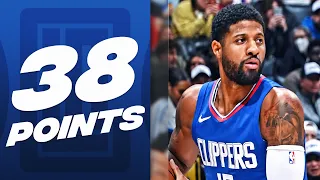 Paul George DROPS SEASON-HIGH 38 PTS In Clippers W! 🔥| January 16, 2024