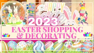 EASTER SHOPPING 2023 | TJ MAXX | HOMEGOODS | TIERED TRAY DECORATING |EASTER 2023 |ALICIA B LIFESTYLE