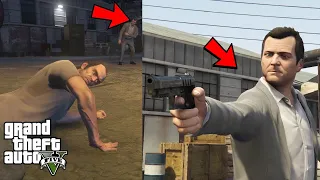 #إيش_راح_يصير_لو ما أطلقت النار على تريفر في المهمة الأخيرة من GTA V 😭💔! | (نهاية سرية)