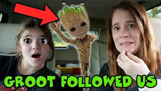 BABY GROOT Followed Us Home From The Abandoned Movie Theater! Where Was Everyone??