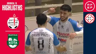 Resumen #PrimeraDivisiónFS | Noia Portus Apostoli 7-3 CA Osasuna Magna | Jornada 18