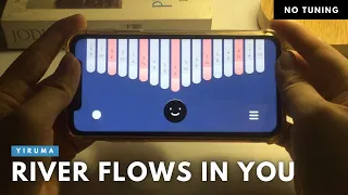 River Flows in You - Yiruma | Kalimba App Cover with Tabs