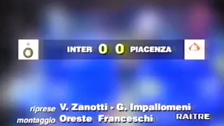 Inter-Piacenza 0:0, 1995/96 - Domenica Sportiva