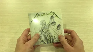 Metallica "...And Justice For All" cd unboxing