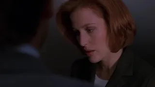 The X-Files - Mulder tells Scully she is barren [8x13 - Per Manum]