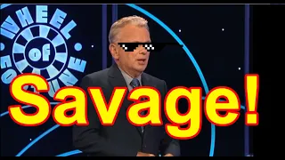 Pat Sajak most Savage Moment ever on Wheel of Fortune