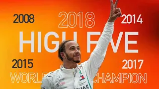 ᴴᴰ| High FIVE for Lewis Hamilton - 2018 World Champion