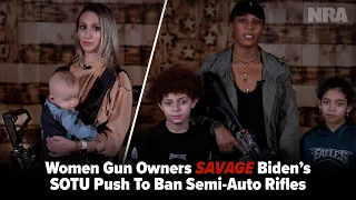 Women Gun Owners SAVAGE Biden’s State of the Union Push To Ban "Assault Weapons"