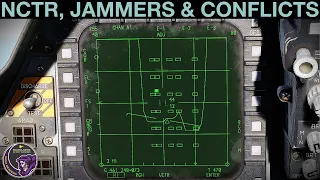 F-15E: NCTR, Radar Deconfliction & Fighting Jammers(AOJ, HOJ, JAM) Tutorial | DCS