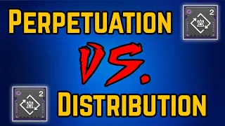 Perpetuation vs Distribution Mod Showdown | Destiny 2 Build Tips (Shadowkeep)