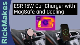 ESR 15W Car Charger with MagSafe and Cooling