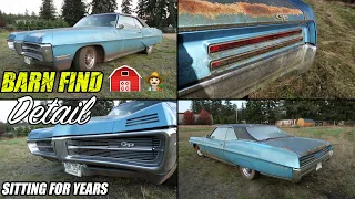 CLASSIC 1967 PONTIAC GRAND PRIX TRUE SURVIVOR BARN FIND | RESCUE DETAIL