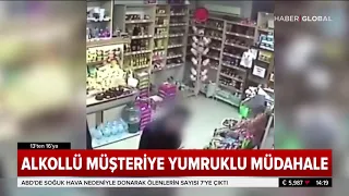 Tacizci Sarhoş Boksöre Denk Gelirse