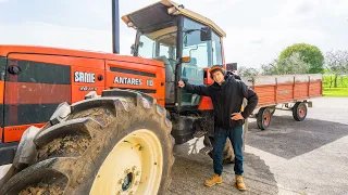 Trasportiamo 2600 Bottiglie con questo Trattore