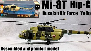 diecast 1:72 Mi-8 Helicopter diecast