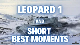 Leopard 1 + Short  Best Moments | World of Tanks Blitz