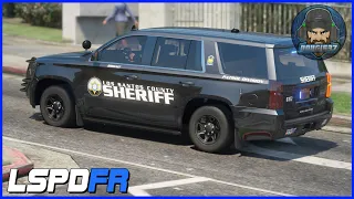 GTAV | LSPDFR 0.4.7 | Day-453 | Los Santos County Tahoe #LSSD #GTAV #lspdfr #NVE