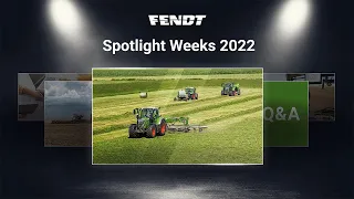 Wie bestimmt die Erntekette die Qualität des Grundfutters? | Spotlight Weeks 2022 | Fendt