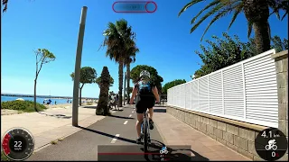 Sunshine Beach Indoor Cycling Fat Burning Workout Spain Garmin Ultra HD Part 4