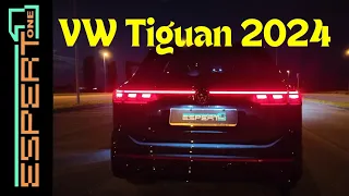 New VW Tiguan R-line 2024, Night test.