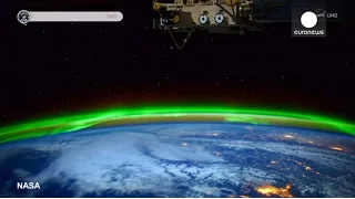 NASA footage: Stunning time lapse of Aurora Borealis from ISS