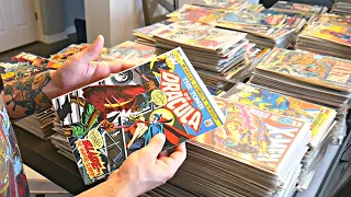 Comic Collector Sells His Childhood Marvel Collection!