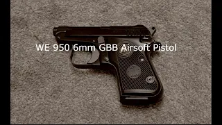 WE 950 GBB Airsoft Pistol One Minute(ish) Review