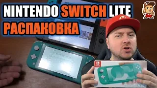 Nintendo Switch Lite: распаковка и быстрое сравнение с обычной