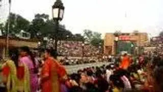 India / Pakistan border video1 Hindustan pride