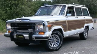 1989 Jeep Grand Wagoneer Start Up, Test Drive, and In Depth Review