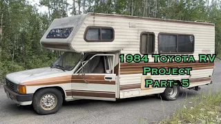 1984 Toyota RV project part 5