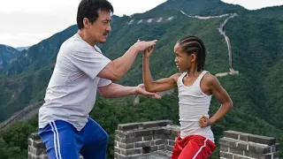 فتي الكاراتيه ☯ ️أفضل المشاهد مع أغنية حماسية & جاكي شان ☯️ Karate Kid (2010)