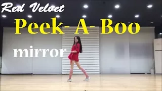 [목동댄스]Red Velvet(레드벨벳) "Peek-A-Boo(피카부)"안무영상(김류아쌤) 거울모드 Cover Dance Mirrored JH댄스