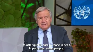 Message From The United Nations Secretary-General António Guterres (English subtitles)