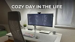 Day in the Life as a Software Engineer | Coding, Food, No commentary