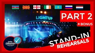 SEE FIRST: Junior Eurovision 2018 / Stand-in rehearsals / 🇦🇿 🇲🇰 🇬🇪 🇮🇪 🇰🇿 🇷🇺 🇳🇱 / PART 2 + BONUS