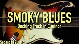 Smoky Blues Backing Track in C minor | SZBT 1037