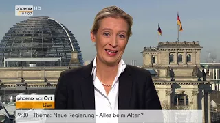 Tagesgespräch mit Alice Weidel am 21.03.2018