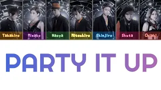 AAA - PARTY IT UP | Color Coded lyrics (Kan/Rom/Eng)