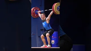 Mirko Zanni (73kg 🇮🇹) 155kg / 342lbs Snatch🥇Slow Motion 🤌🤌! #weightlifting #slowmotion