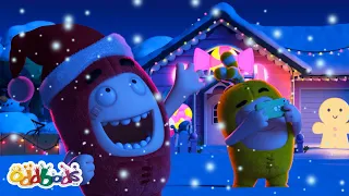 Fuse and Bubbles SEE SANTA!! 😱🎅 | Oddbods Cartoons | Funny Cartoons For Kids